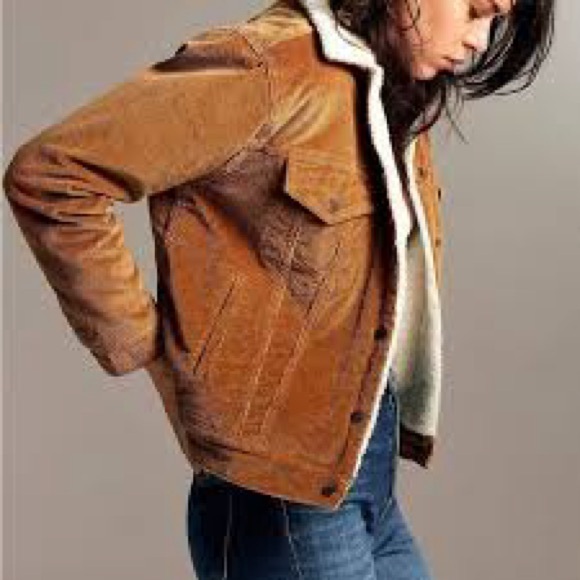 Denim Forum Tan Corduroy Jacket - Picture 2 of 7
